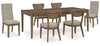 Roanhowe Dining Table and 6 Chairs