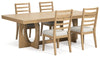 Rencott Extension Dining Table and 4 Chairs