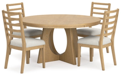 Rencott Dining Table and 4 Chairs
