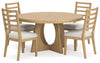 Rencott Dining Table and 4 Chairs