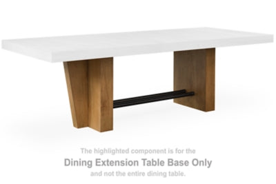 Base de mesa de comedor extensible Kristiland