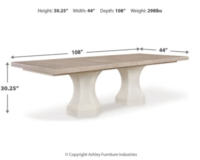 Jorlaina Dining Extension Table