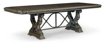 Base de mesa de comedor extensible Maylee