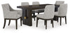 Burkhaus Dining Table and 6 Chairs