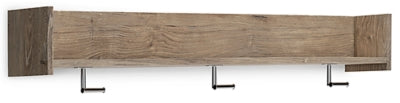 Oliah Perchero de Pared con Estante