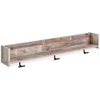 Perchero de pared Neilsville con estante