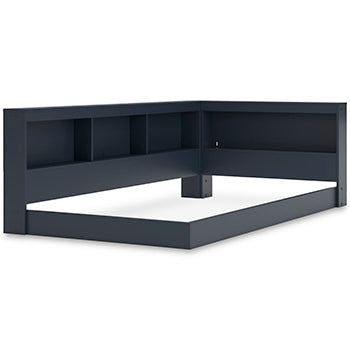 Estantería doble Simmenfort con panel lateral