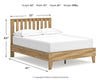 Bermacy Full Platform Panel Bed