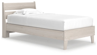 Cama de plataforma con doble panel Socalle