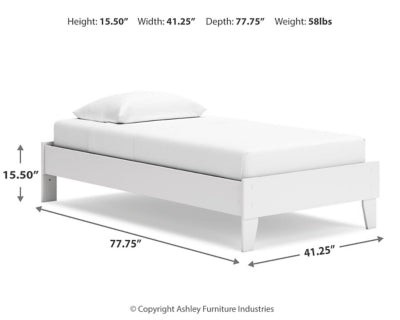 Socalle Twin Platform Bed