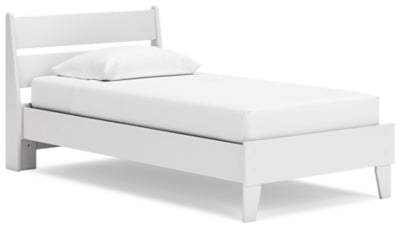 Cama de plataforma con doble panel Socalle
