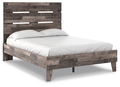 Cama plataforma de panel completo Neilsville