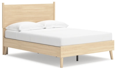 Cama con plataforma y panel completo Cabinella