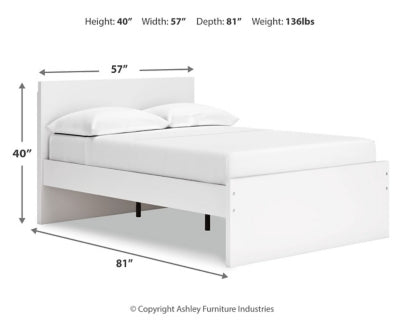 Onita Full Panel Platform Bed