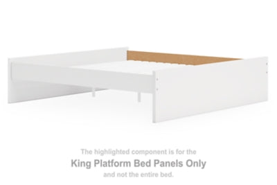 Onita King Platform Bed Panels