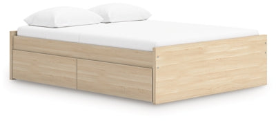Onita Queen Platform Bed with 2 Side Storage