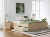 Onita King Platform Bed with 1 Side Storage