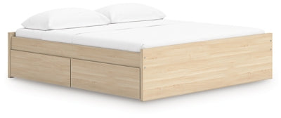 Onita King Platform Bed with 2 Side Storage