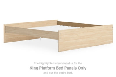 Onita King Platform Bed Panels