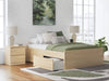 Onita Full Platform Bed with 1 Side Storage