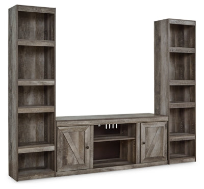 Mueble de centro de entretenimiento de 3 piezas Wynnlow
