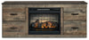 Trinell TV Stand with Electric Fireplace