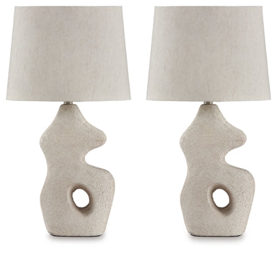 Lámpara de mesa Chadrich (juego de 2)