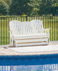 Hyland Wave Outdoor Glider Loveseat