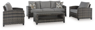Set de Sofá/Sillas/Mesa de Exterior Oasis Court (Set de 4)