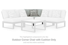Beachloft Outdoor Corner Chair with Cushion