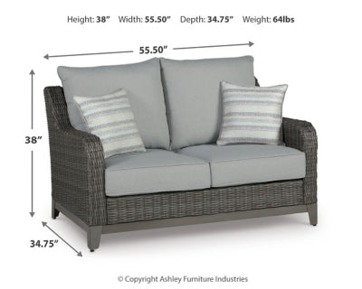 Elite Park Outdoor Loveseat with Cushion