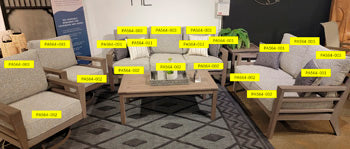 Cojín para asiento Hillside Barn