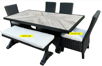 Cojín del asiento de la silla Beachcroft