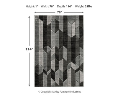 Chayse 6'6" x 9'6" Rug