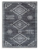 Arloman 5' x 7' Washable Rug