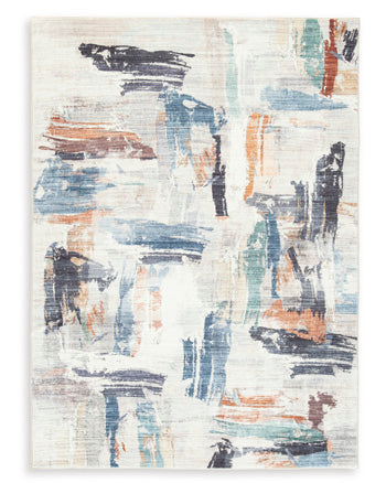 Hessland 8' x 10' Washable Rug