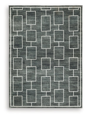 Alfombra Elderland lavable de 5' x 7'