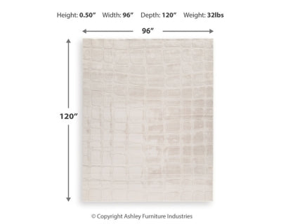 Malvinsboro Washable 8' x 10' Area Rug