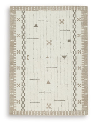 Alfombra de área Dot de 5' x 7'