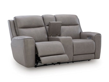 5Z-Relaxation Power Reclining Loveseat with Console