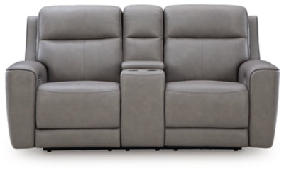 5Z-Relaxation Power Reclining Loveseat with Console