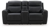 5Z-Relaxation Power Reclining Loveseat with Console
