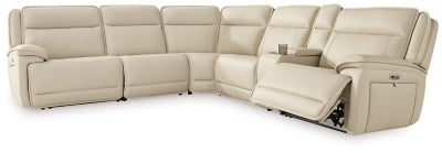Seccional reclinable eléctrico de 6 piezas Double Deal