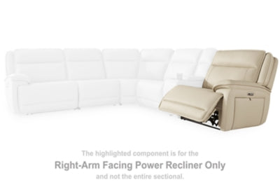 Double Deal Right-Arm Facing Power Recliner