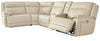 Double Deal 5-Piece Reclining Sectional with Console