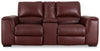 Alessandro Power Reclining Loveseat with Console