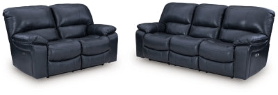 Leesworth Power Reclining Sofa and Loveseat