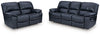 Leesworth Power Reclining Sofa and Loveseat