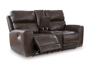 Beadel Power Reclining Loveseat with Console
