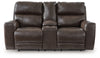 Beadel Power Reclining Loveseat with Console